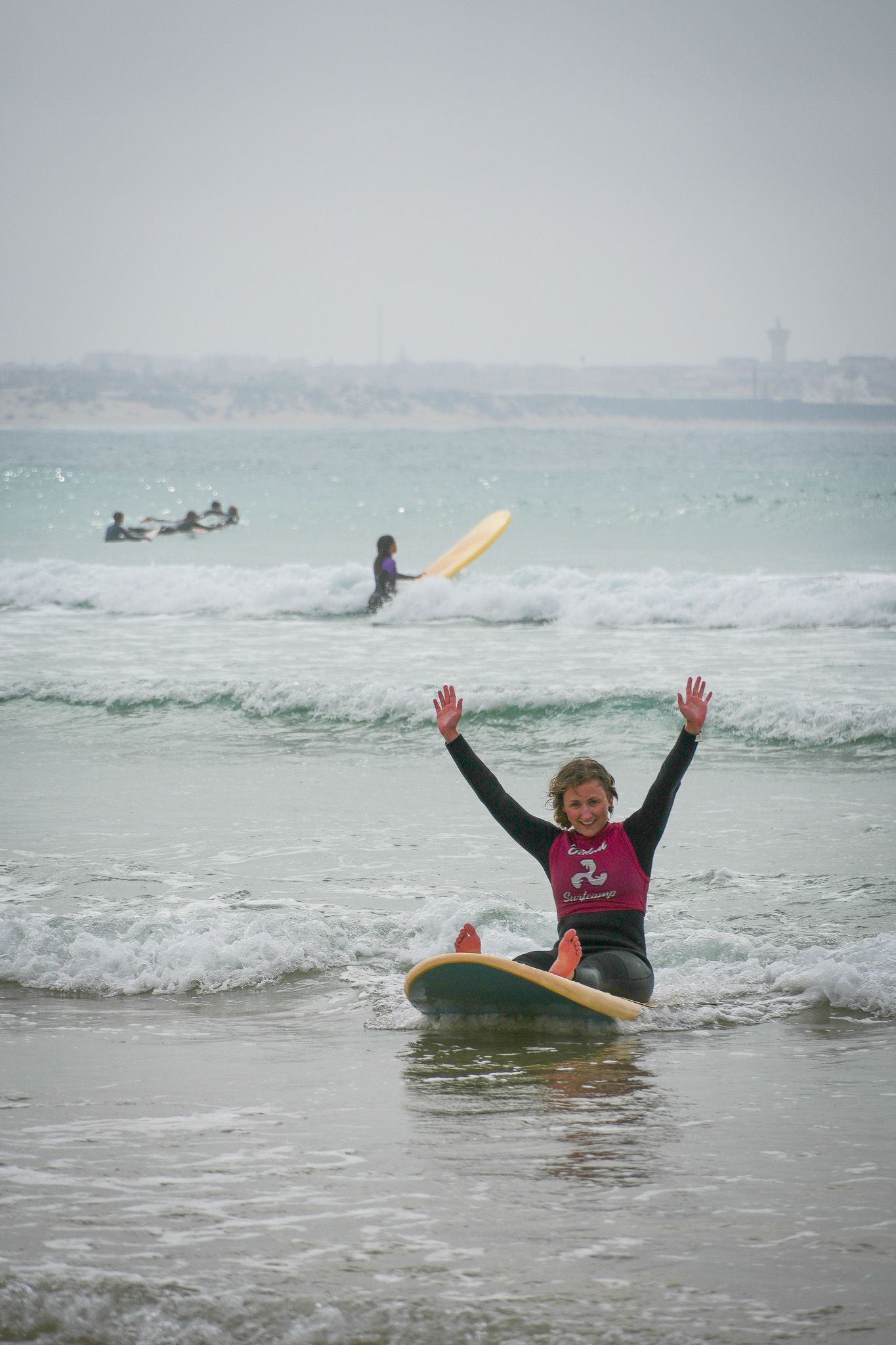 Baleal surfing dag 1